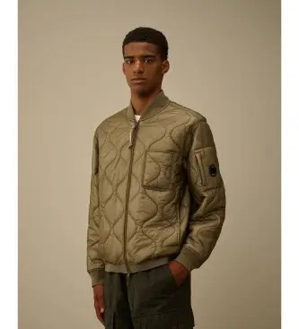 per uomo 19CMOW048A110158A Cappotto imbottito verde (XXL), Casual, Poliamide