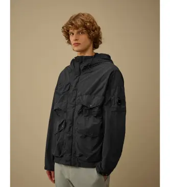 per uomo 20CMOW013A005991G Giacca con occhiali in nylon nero (L), Casual, Poliamide