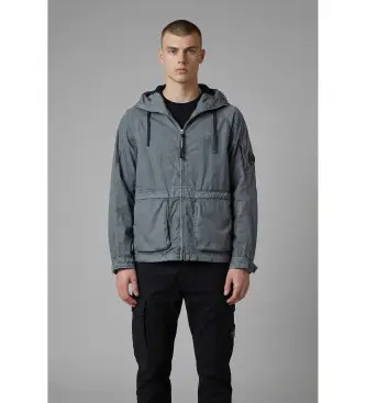 per uomo 20CMOW110A110543D Giacca Explorer Wax 50 Fili grigio bluastro (L), Casual, Cotone