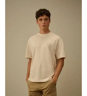 C.P. Company T-shirt Uomo Beige 4232150