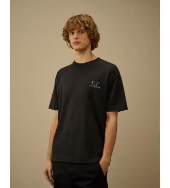 per uomo 20CMTS143A110579W Maglietta comfort blu navy (L), Casual, Cotone, Manica corta