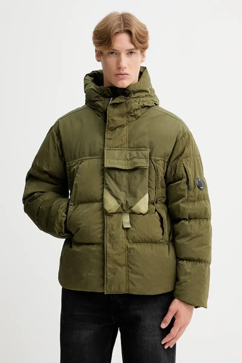 piumino colore verde 19CMOW013A006369M