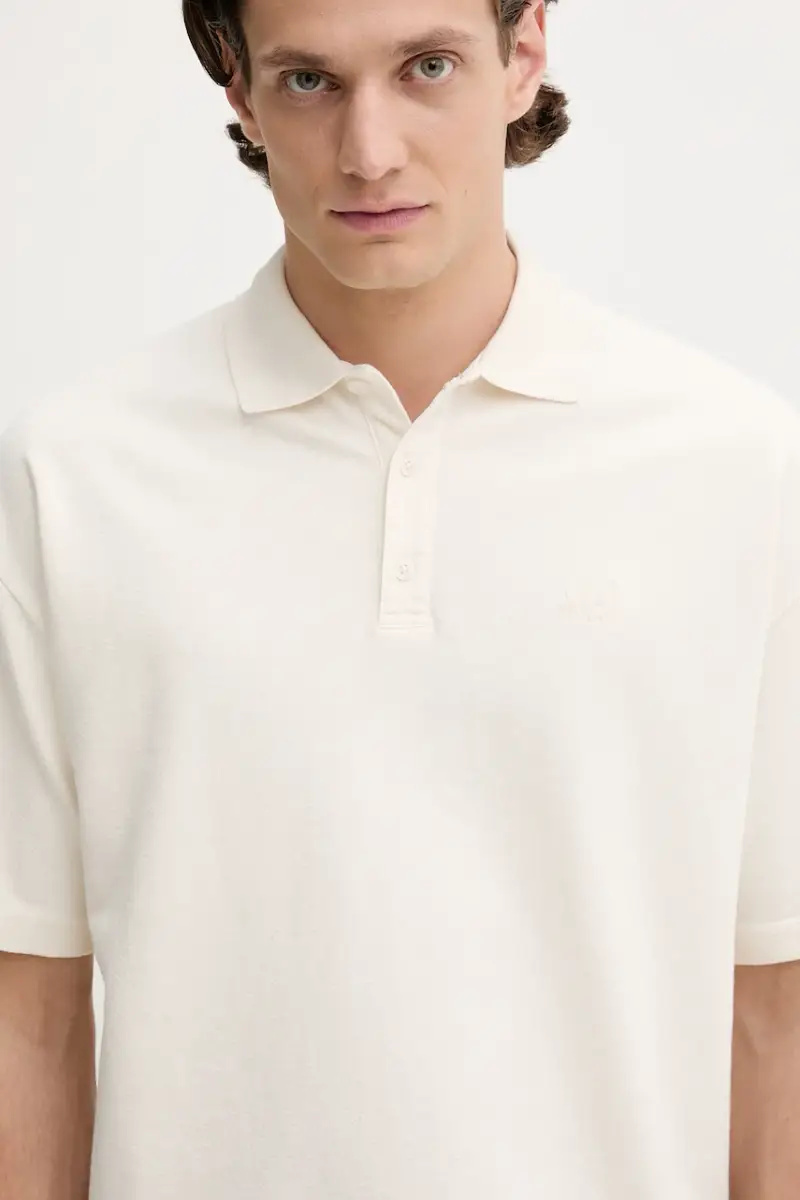 C.P. Company Polo Beige 3955659 miniatura 4