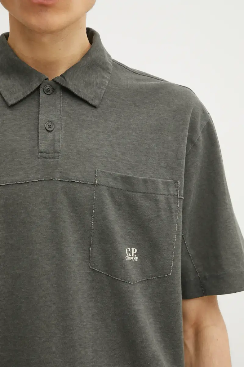 C.P. Company Polo Grigio 3976618 miniatura 4