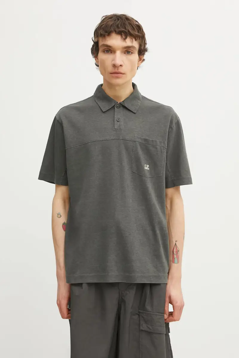 C.P. Company Polo Grigio 3976618