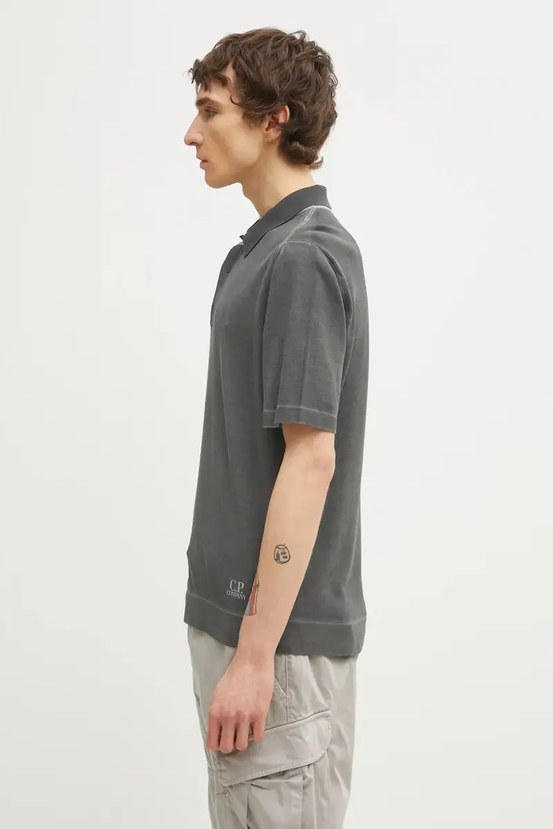 C.P. Company Polo Grigio 4076005 miniatura 2