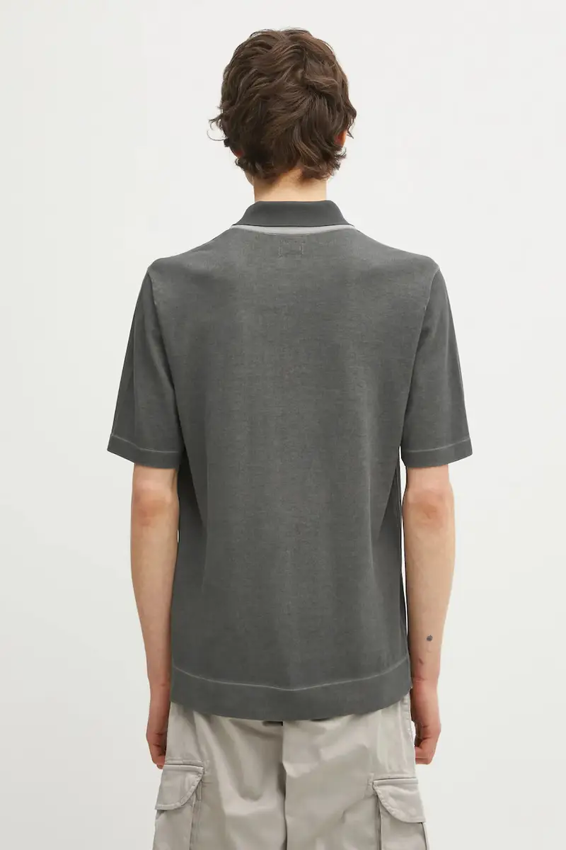 C.P. Company Polo Grigio 4076005 miniatura 3