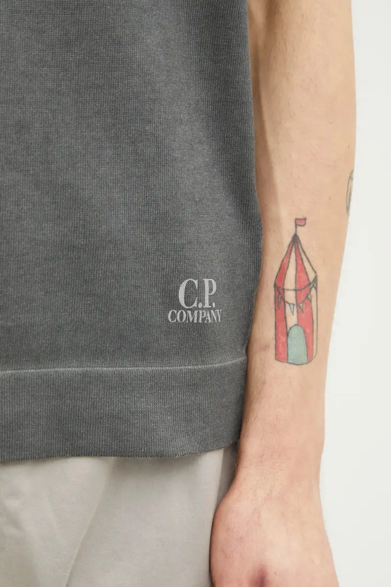 C.P. Company Polo Grigio 4076005 miniatura 4