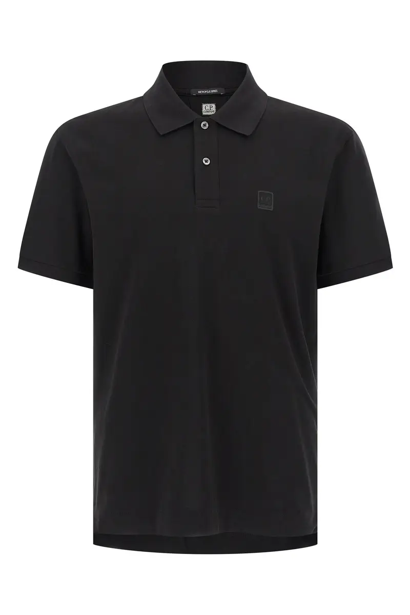 C.p. Company Maglia Polo The Metropolis Series Nero