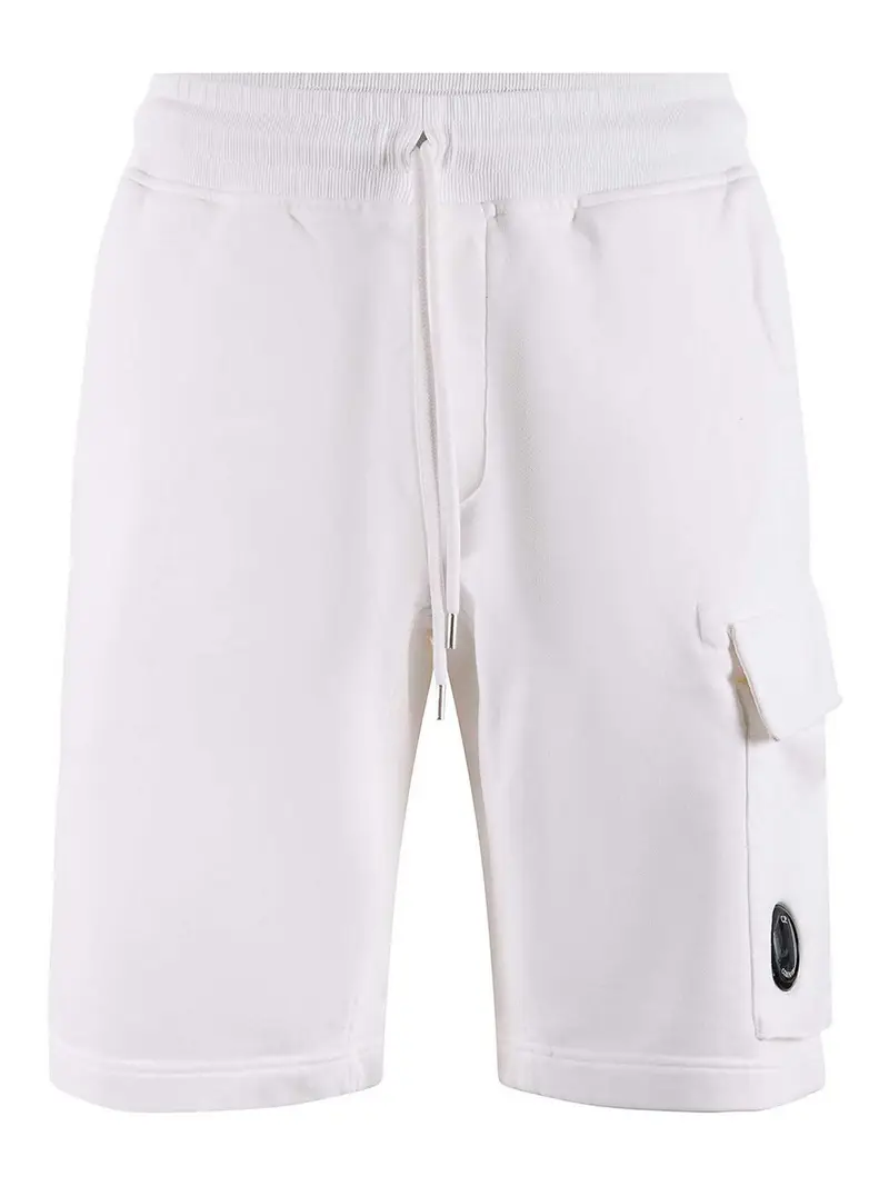Shorts di cotone Bianco