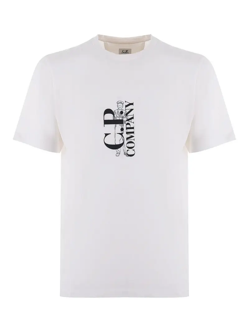 C.P. Company T-shirt Bianco 3260789