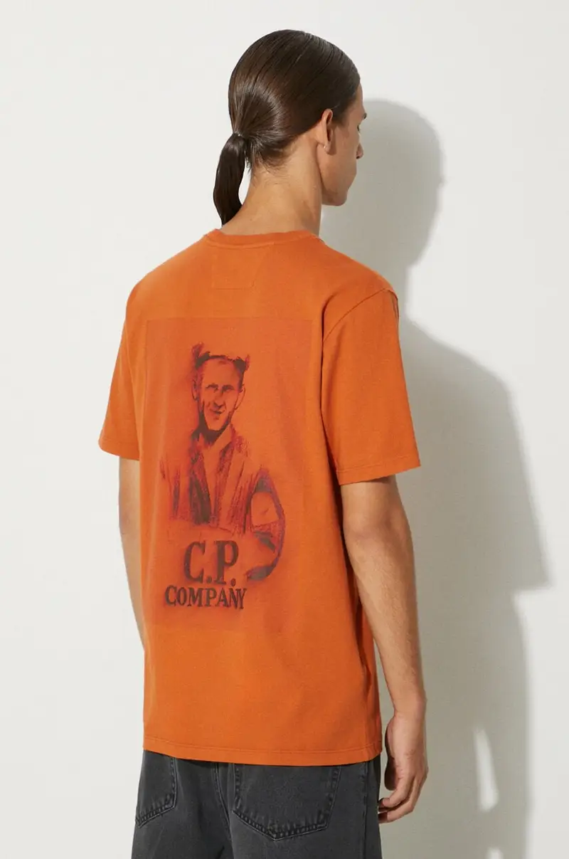 C.P. Company T-shirt Uomo Marrone 2250792