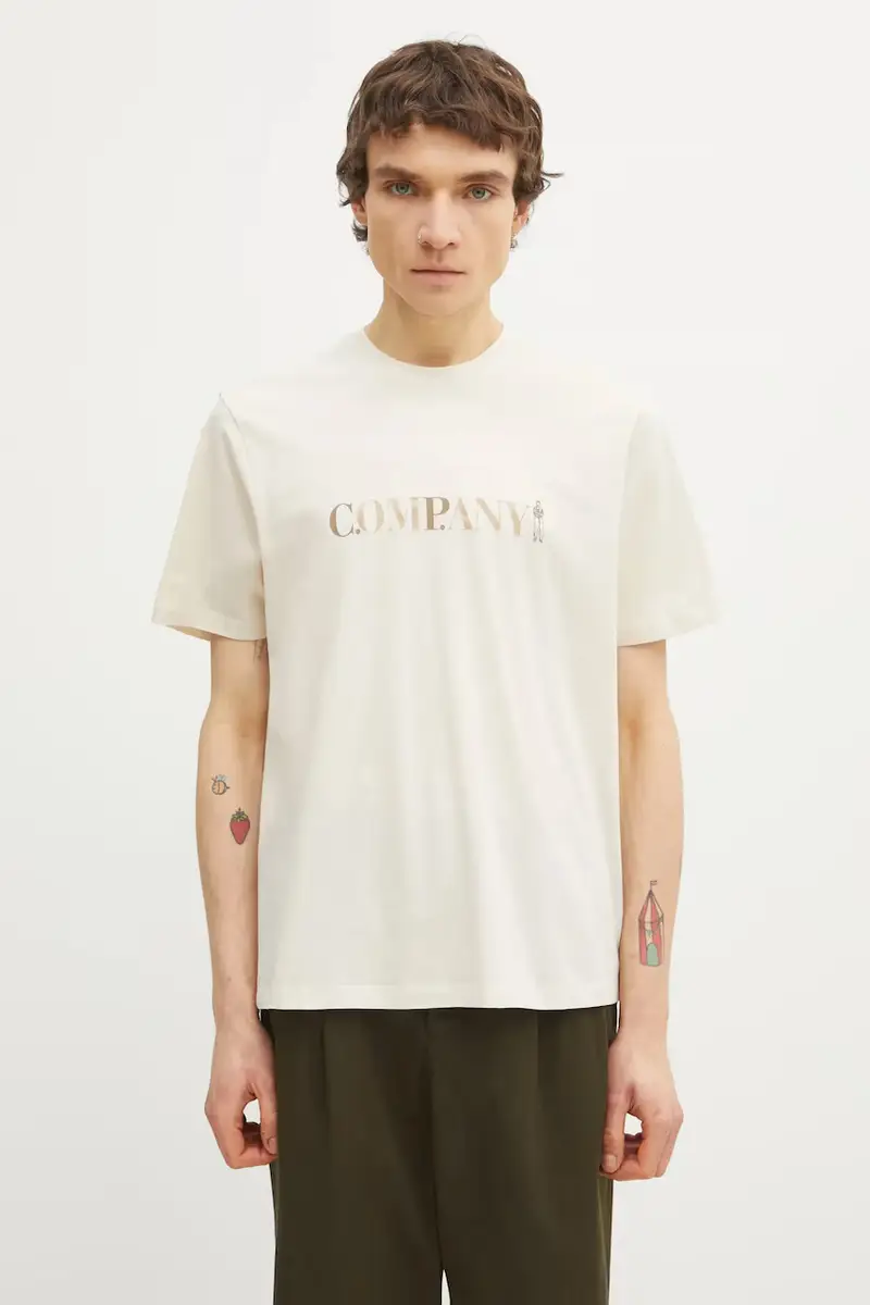C.P. Company T-shirt Beige 3976594