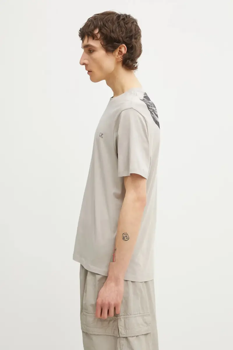 C.P. Company T-shirt Beige 3976596 miniatura 2