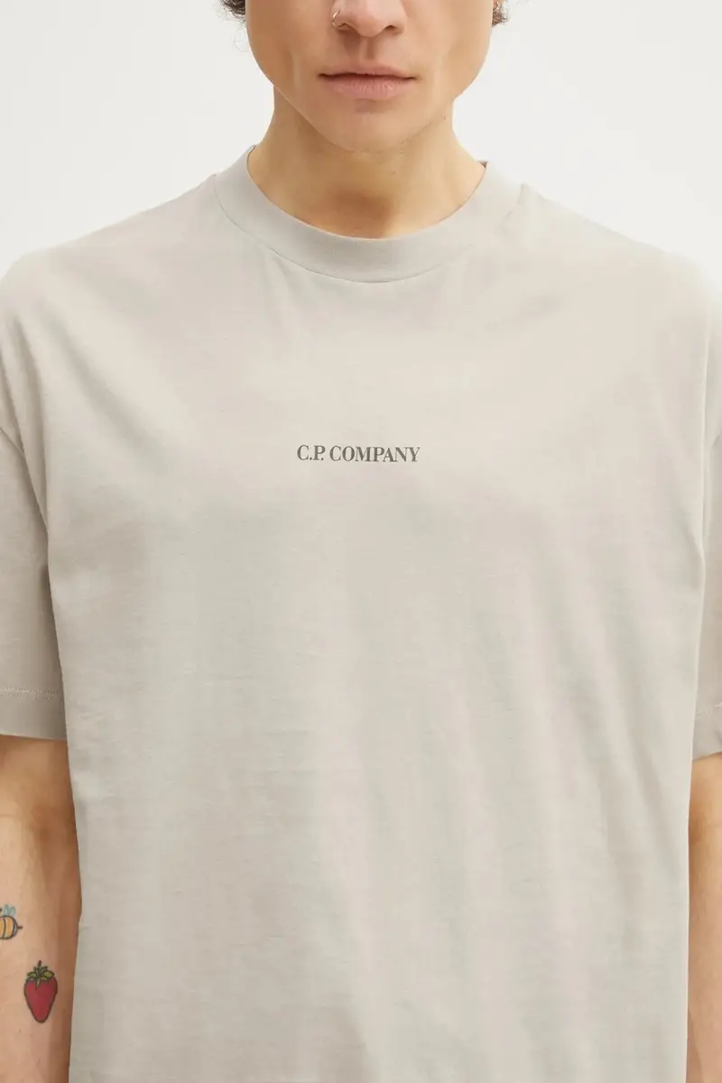 C.P. Company T-shirt Beige 4094231 miniatura 4