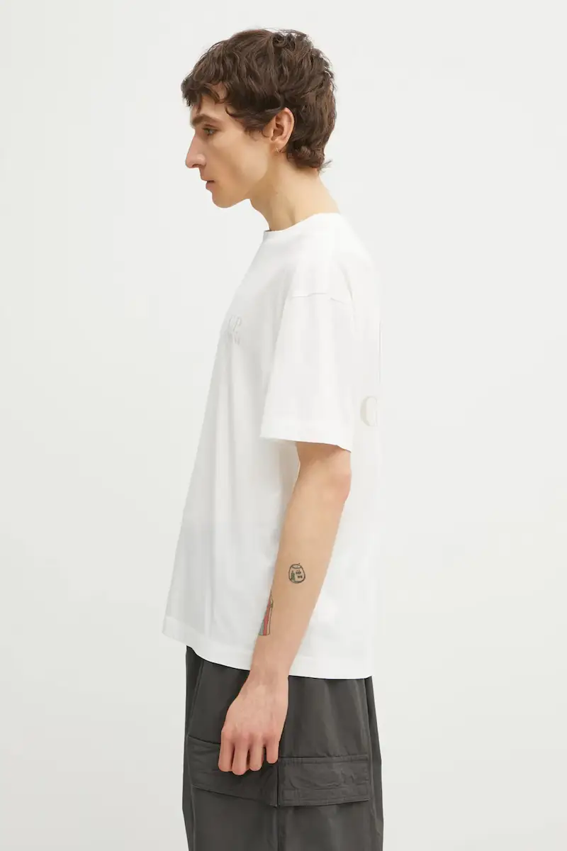C.P. Company T-shirt Bianco 3976603 miniatura 2