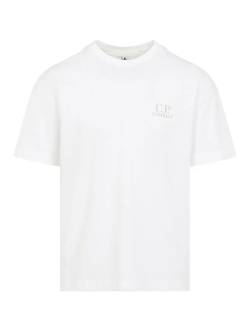 T-shirt in cotone Cp Company Bianco