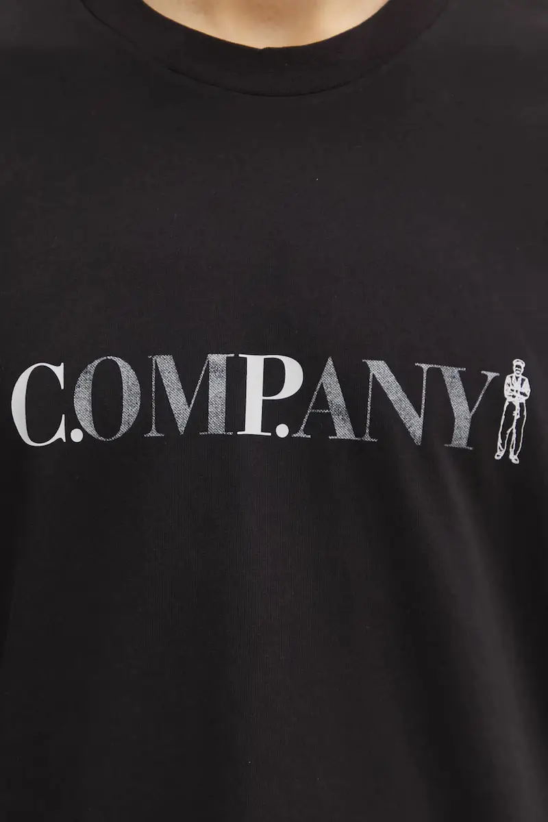 C.P. Company T-shirt Nero 3976638 miniatura 4