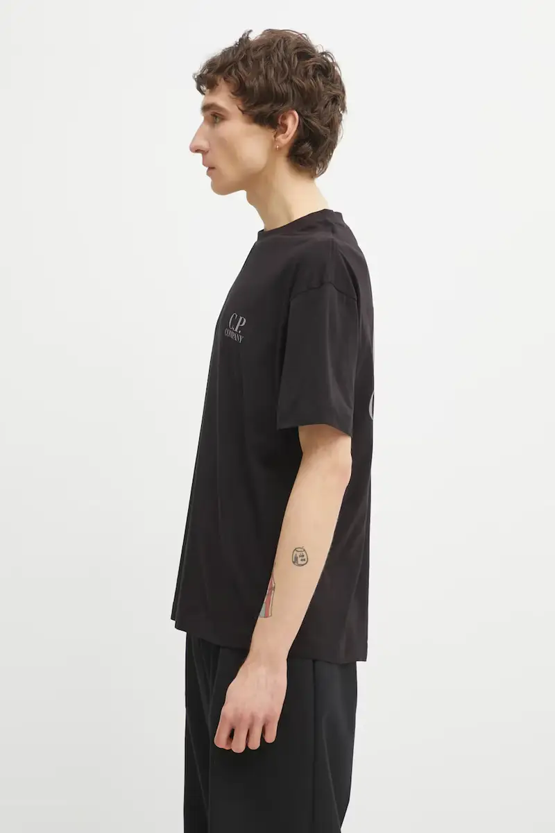 C.P. Company T-shirt Nero 3976640 miniatura 2