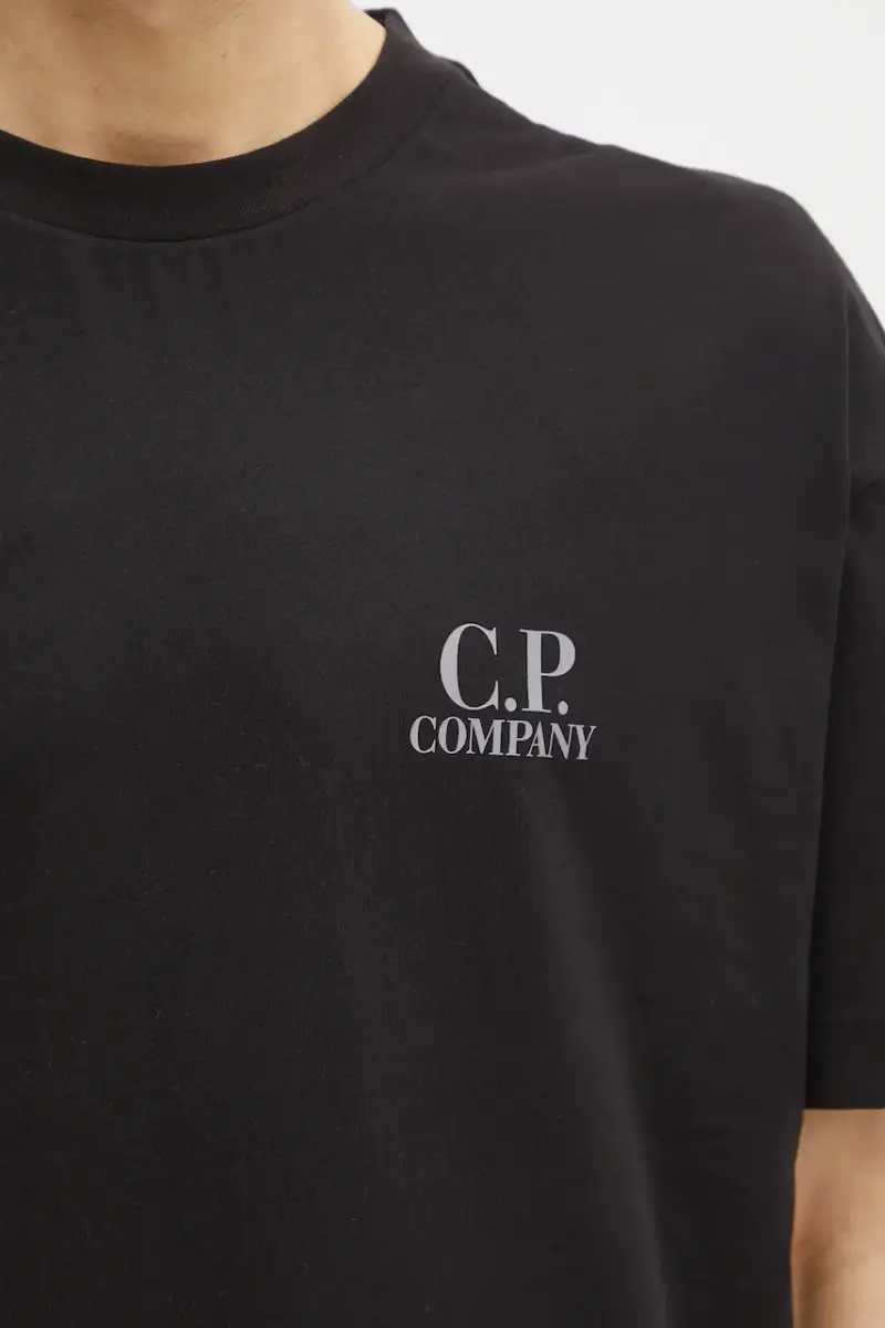 C.P. Company T-shirt Nero 3976640 miniatura 4
