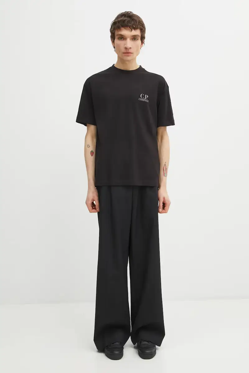 C.P. Company T-shirt Nero 3976640 miniatura 5