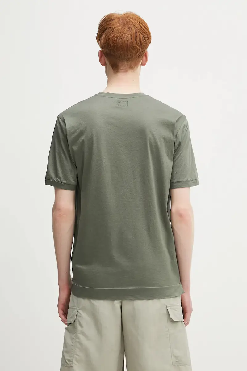 C.P. Company T-shirt Verde 3973351 miniatura 3