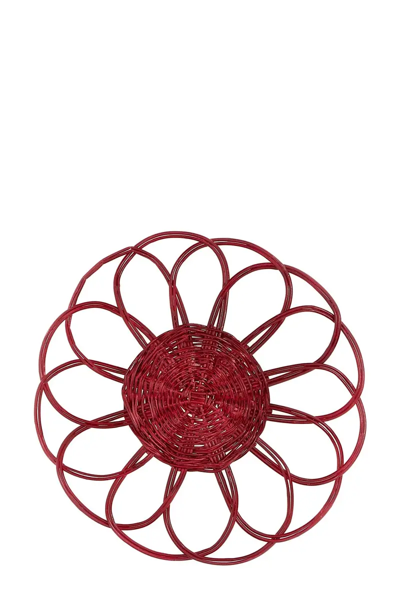 Tovaglietta Wicker Rosso