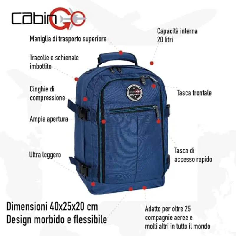 CABIN GO Mini zaino 2430315 miniatura 2