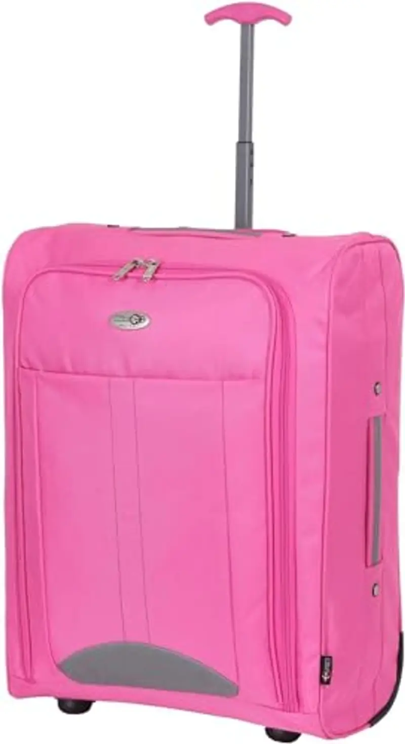 CABIN GO 5630 trolley economy - Trolley morbido 2 ruote 55x40x20 cm ultra leggero utilizzabile come bagaglio a mano di dimensioni standard.