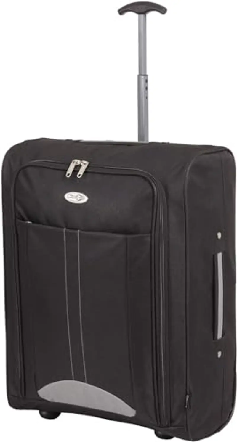 CABIN GO 5630 trolley economy- Trolley morbido 2 ruote 55x40x20 cm ultra leggero utilizzabile come bagaglio a mano di dimensioni standard.