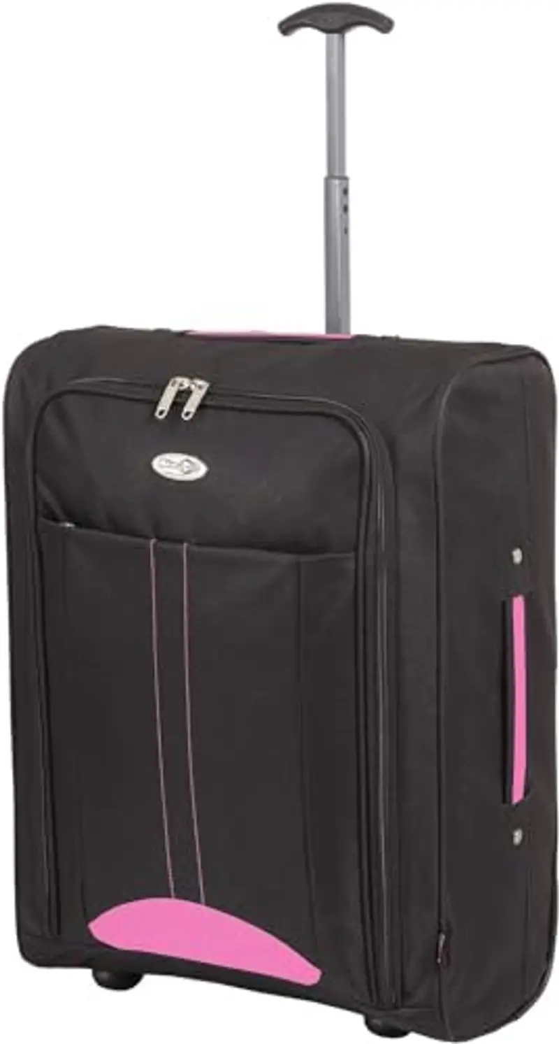 CABIN GO 5630 trolley economy - Trolley morbido 2 ruote 55x40x20 cm ultra leggero utilizzabile come bagaglio a mano dimensioni standard