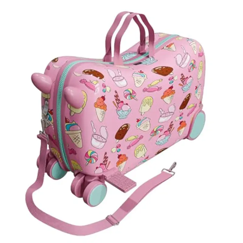 Cabin go - trolley cavalcabile bambino misura 48x31x22 - trolley bambino bagaglio a mano - valigia cavalcabile