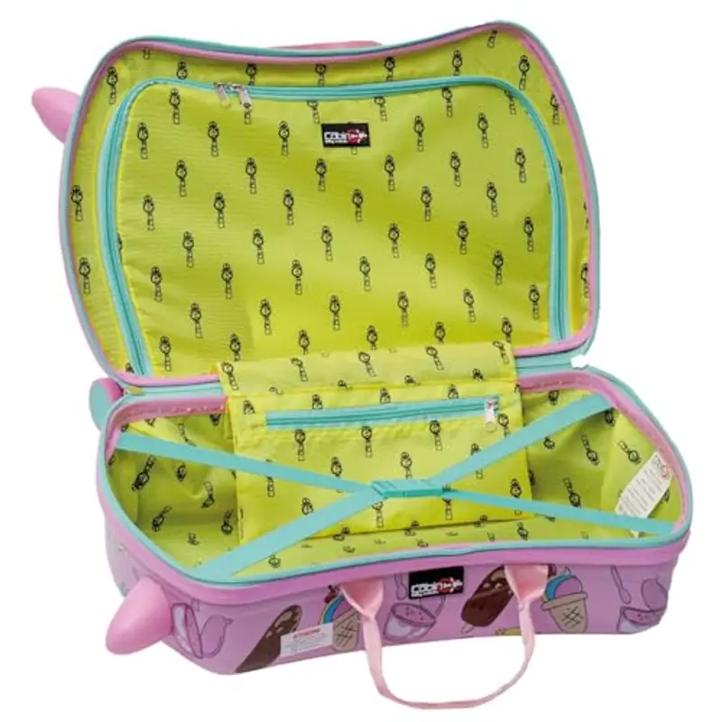 Cabin go - trolley cavalcabile bambino misura 48x31x22 - trolley bambino bagaglio a mano - valigia cavalcabile miniatura 3