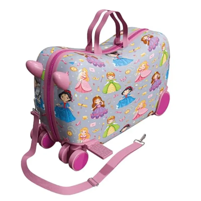 Cabin go - trolley cavalcabile bambino misura 48x31x22 - trolley bambino bagaglio a mano - valigia cavalcabile