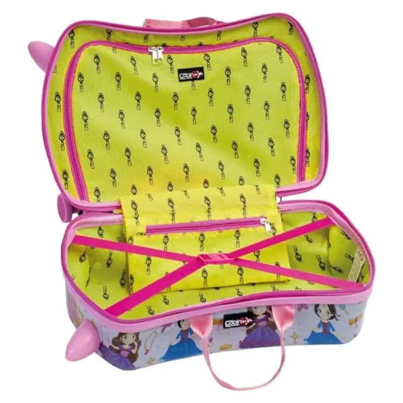 Cabin go - trolley cavalcabile bambino misura 48x31x22 - trolley bambino bagaglio a mano - valigia cavalcabile miniatura 3