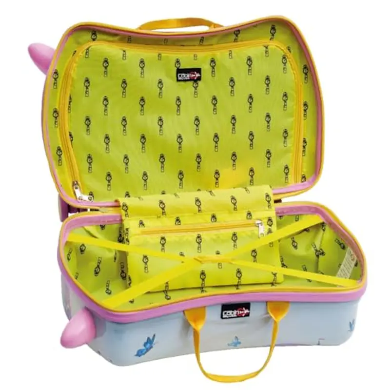 Cabin go - trolley cavalcabile bambino misura 48x31x22 - trolley bambino bagaglio a mano - valigia cavalcabile miniatura 3