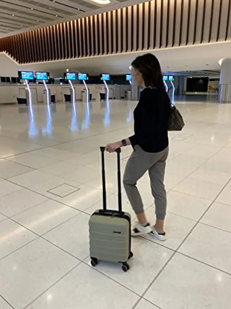 Cabin Max Anode 45x36x20 cm Valigia per bagaglio a mano – leggera, trolley, guscio rigido, 4 ruote, (Easyjet 45 x 36 x 20 cm 30L) miniatura 2