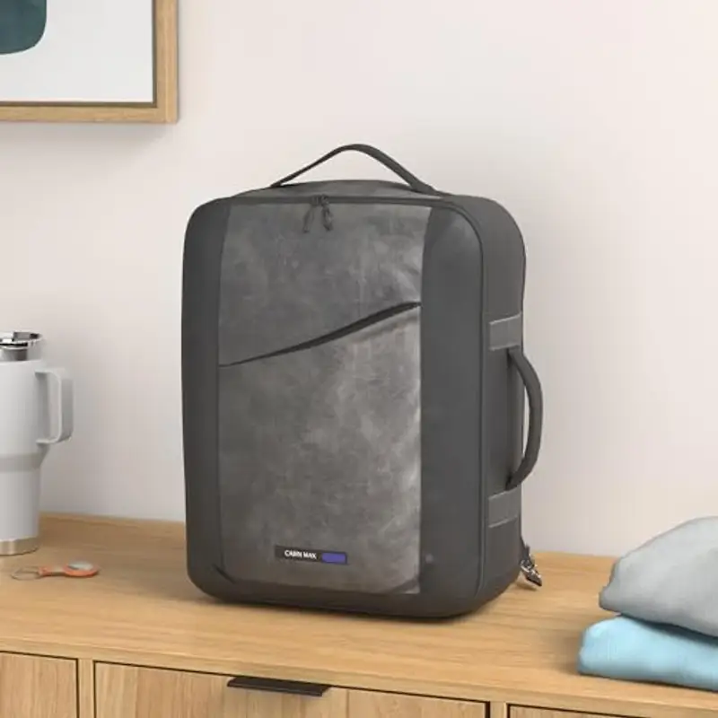 Cabin Max Manhattan 24L Wizz Air Zaino 40x30x20 Bagaglio a mano Borsa da viaggio miniatura 2