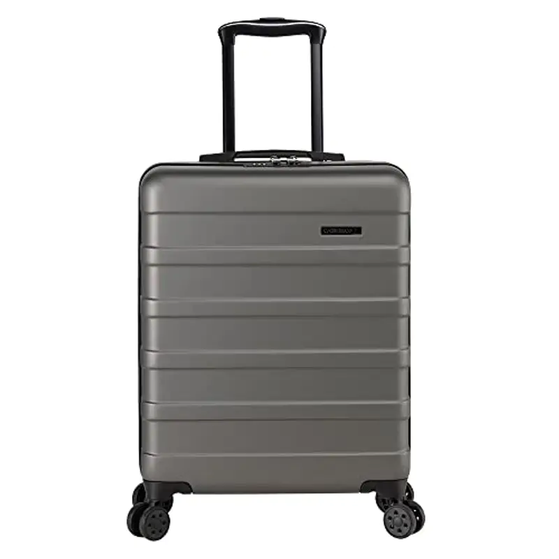 Cabin Max Trolley Bagaglio a Mano 55x40x20, Valigie, Valigia Bagaglio a Mano, Valigia 55x40x20, Leggera, Rigida, con 8 ruote, Serratura a Combinazione, 55 x 40 x 20 cm