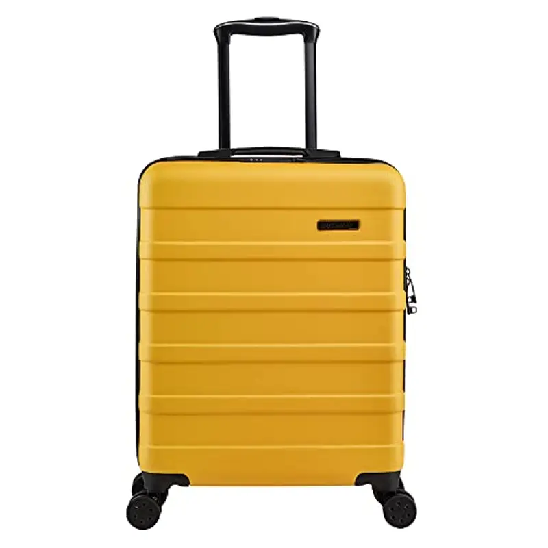 Cabin Max Trolley Bagaglio a Mano 55x40x20, Valigie, Valigia Bagaglio a Mano, Valigia 55x40x20, Leggera, Rigida, con 8 ruote, Serratura a Combinazione, 55 x 40 x 20 cm