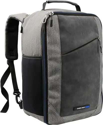 Cabin Max Zaino Viaggio, Zaino Ryanair 40x20x25, Zaini, Zaino Bagaglio a Mano 40x20x25 Ryanair, Zaino Aereo Ideale