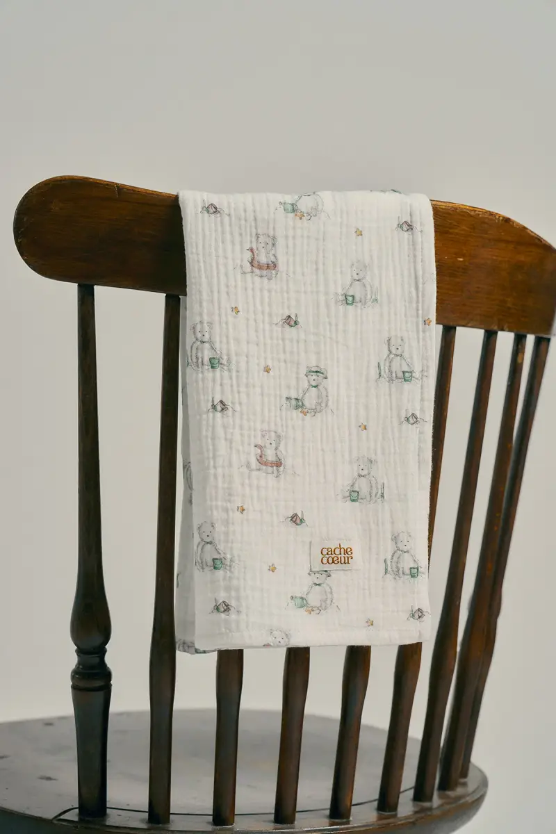 ELINOR | Panno per Bimbi con Fantasia Orsetti