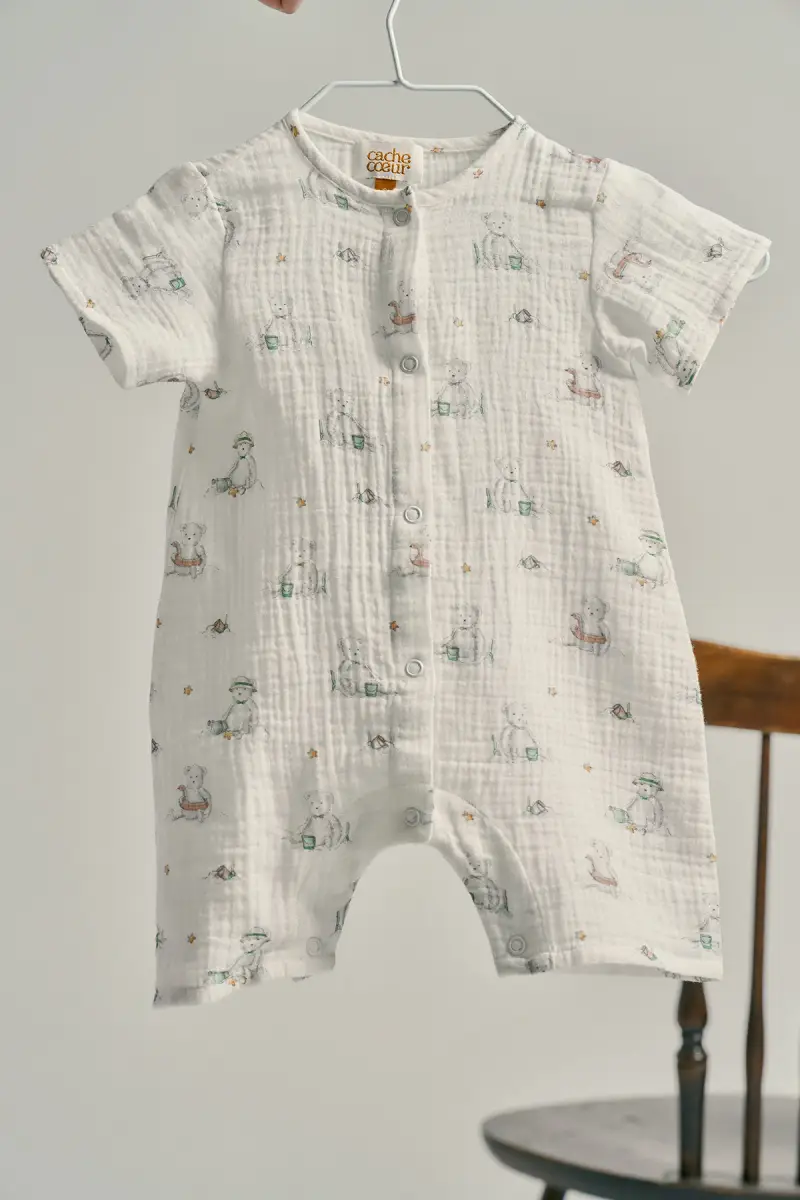 ELINOR | Tutina Bebè con Fantasia Orsetti