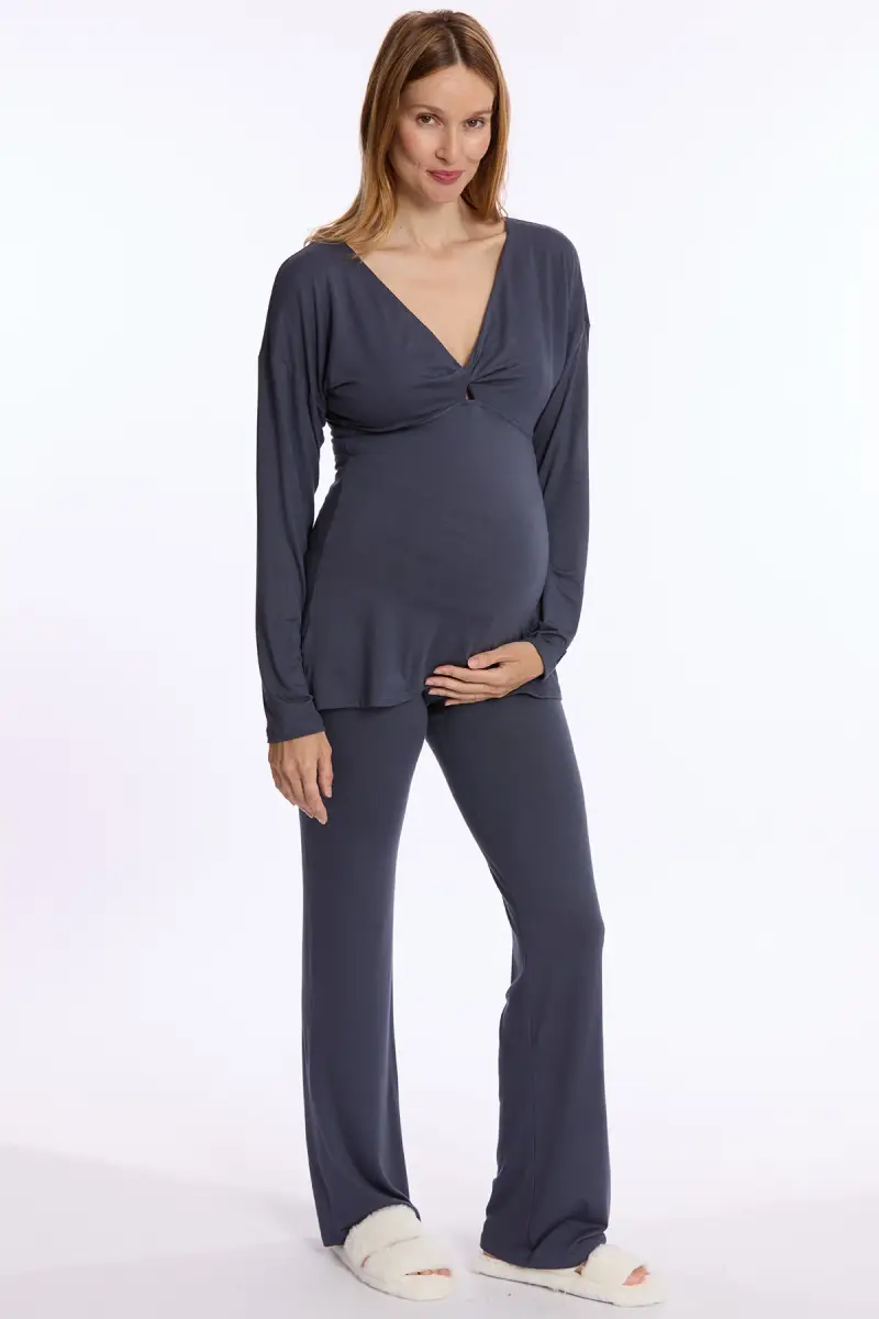 LOUNA | Pantaloni Premaman in Morbido Bambù