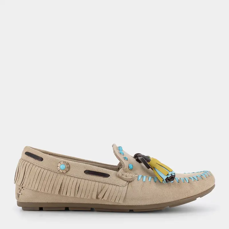 Mocassini Cafe' Noir da Donna, beige