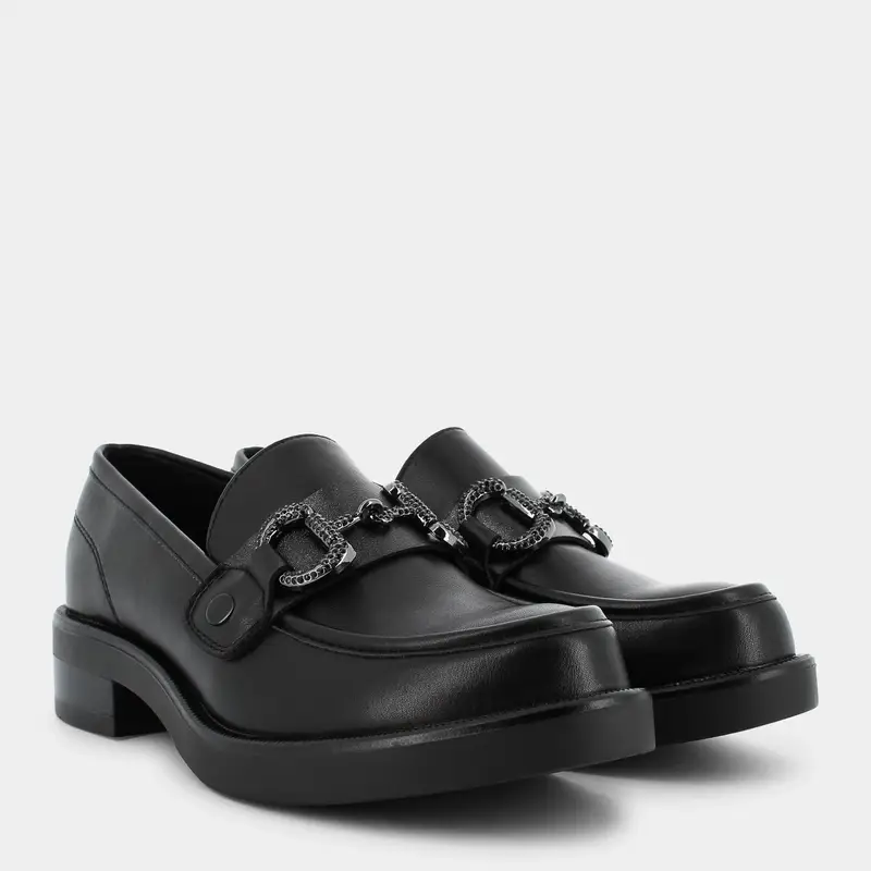 Cafè Noir Mocassini Donna Nero 2965273 miniatura 2