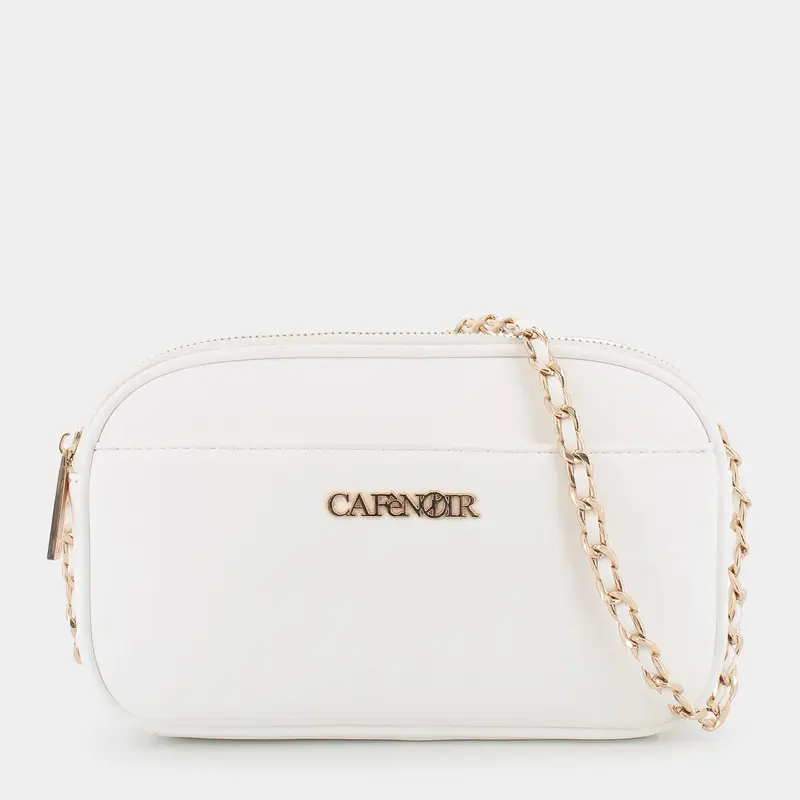 Tracolle Cafe' Noir da Donna, bianco