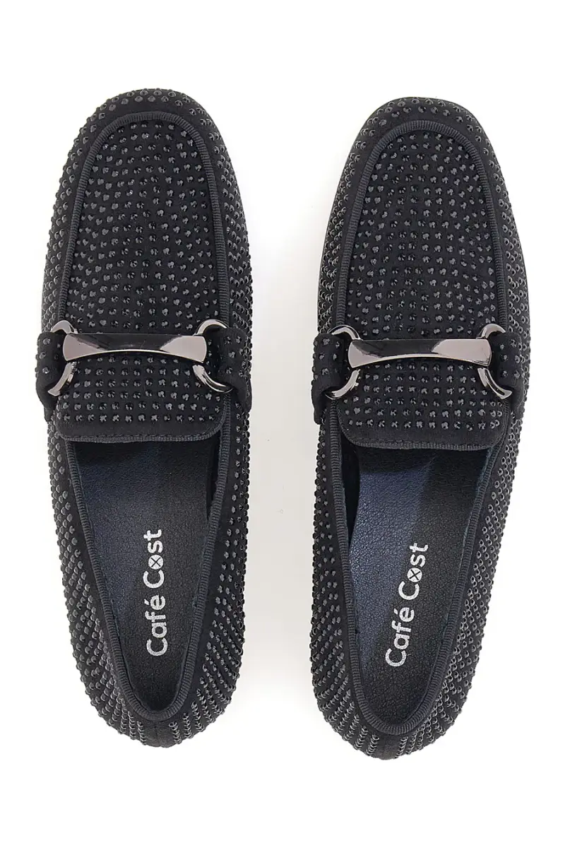 CAFE' COST Mocassini Nero 3122781 miniatura 5
