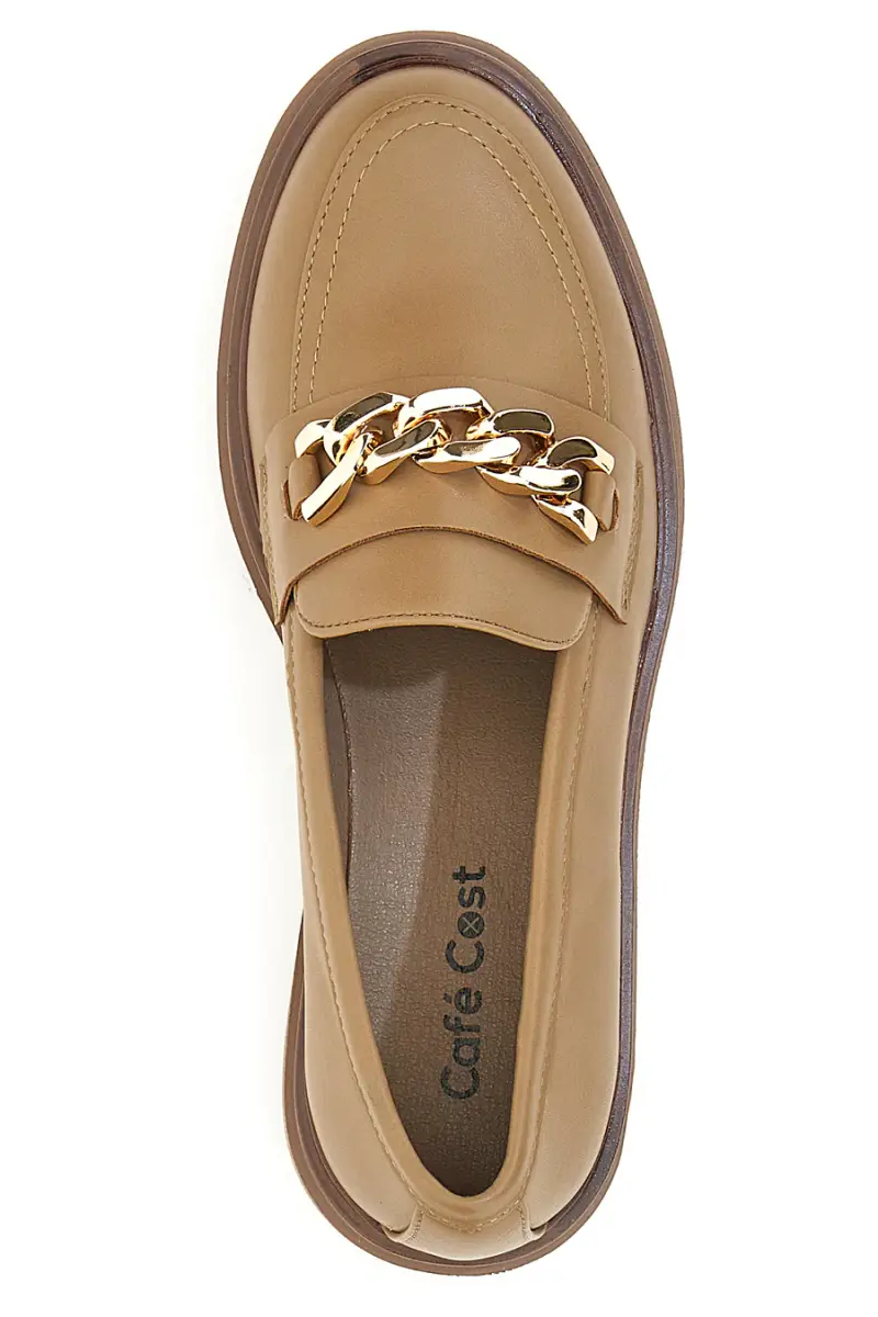 CAFE' COST Mocassini Beige 3400605 miniatura 5