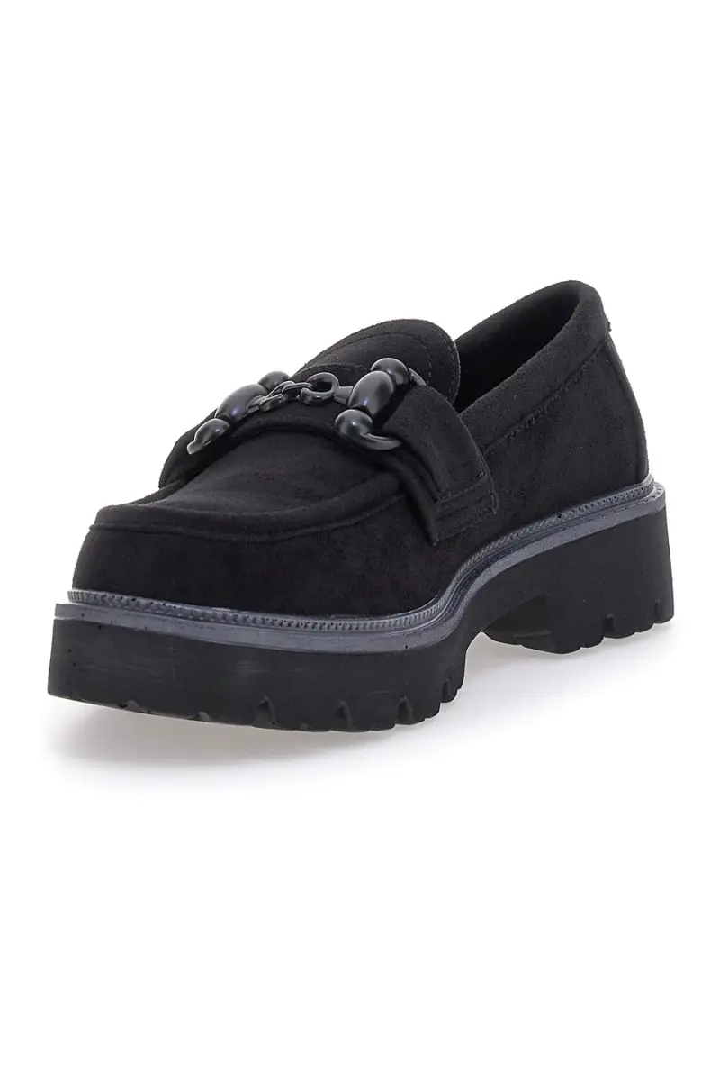 Mocassini Neri Con Morsetto Cafe Cost H123193 [NERO] miniatura 3